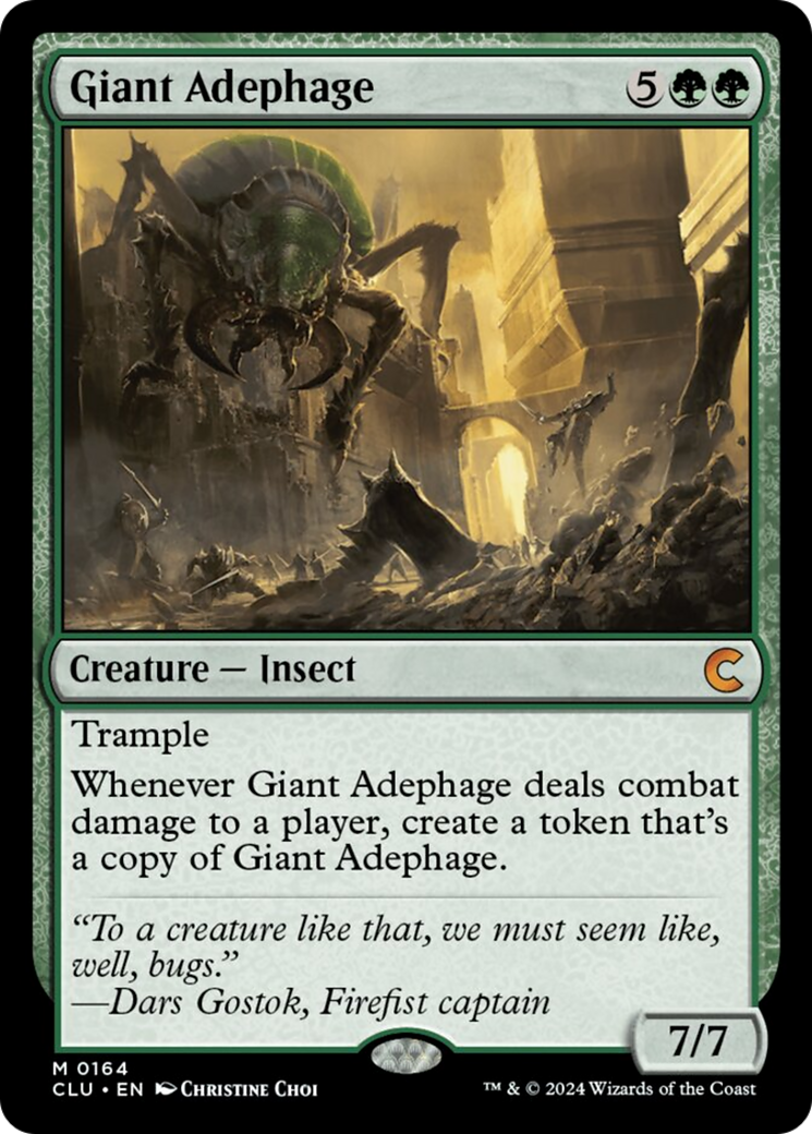 Giant Adephage [Ravnica: Clue Edition] | Eastridge Sports Cards & Games