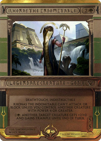 Rhonas the Indomitable [Amonkhet Invocations] | Eastridge Sports Cards & Games