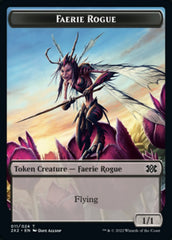 Faerie Rogue // Treasure Double-sided Token [Double Masters 2022 Tokens] | Eastridge Sports Cards & Games