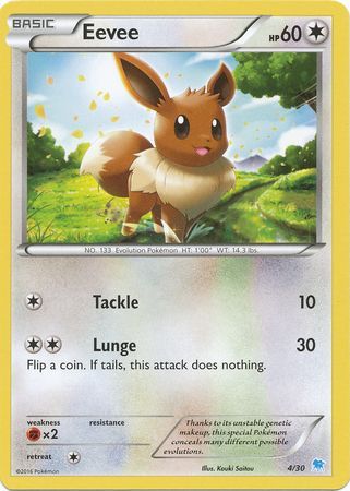 Eevee (4/30) [XY: Trainer Kit 3 - Suicune] | Eastridge Sports Cards & Games