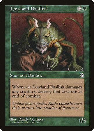 Lowland Basilisk [Stronghold] | Eastridge Sports Cards & Games