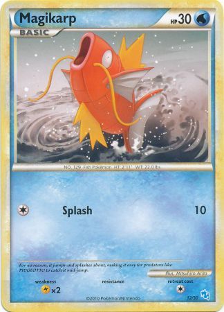 Magikarp (12/30) [HeartGold & SoulSilver: Trainer Kit - Gyarados] | Eastridge Sports Cards & Games