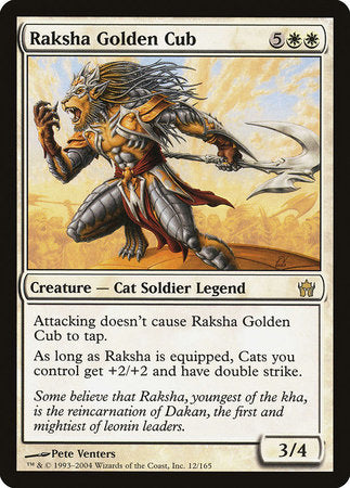 Raksha Golden Cub [Fifth Dawn] | Eastridge Sports Cards & Games