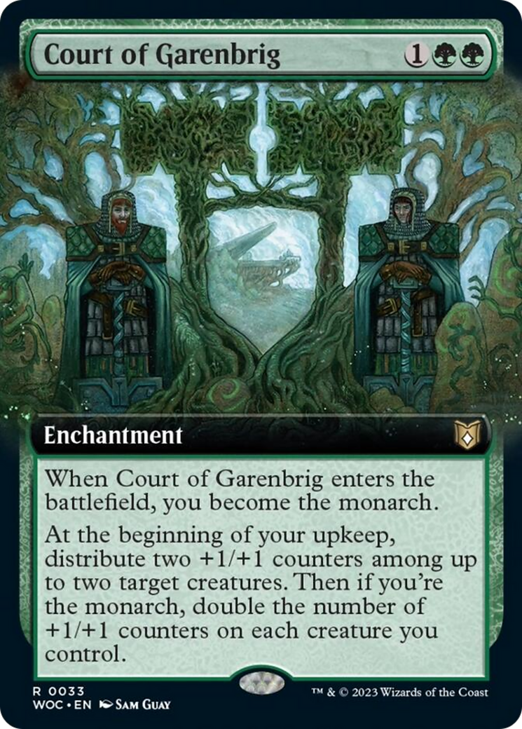 Court of Garenbrig (Extended Art) [Wilds of Eldraine Commander] | Eastridge Sports Cards & Games