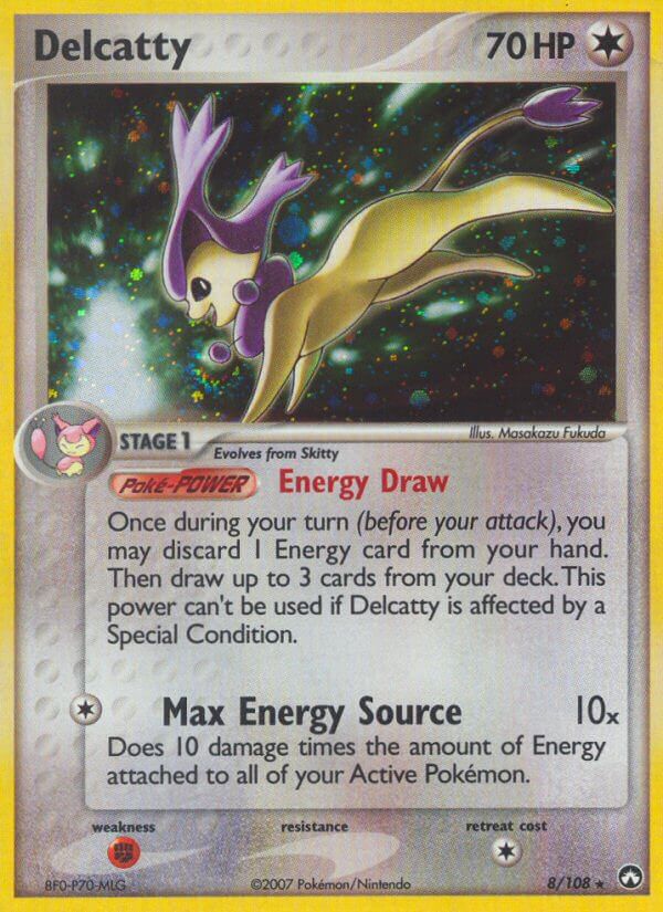 Delcatty (8/108) (Theme Deck Exclusive) [EX: Power Keepers] | Eastridge Sports Cards & Games