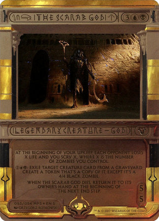The Scarab God [Amonkhet Invocations] | Eastridge Sports Cards & Games