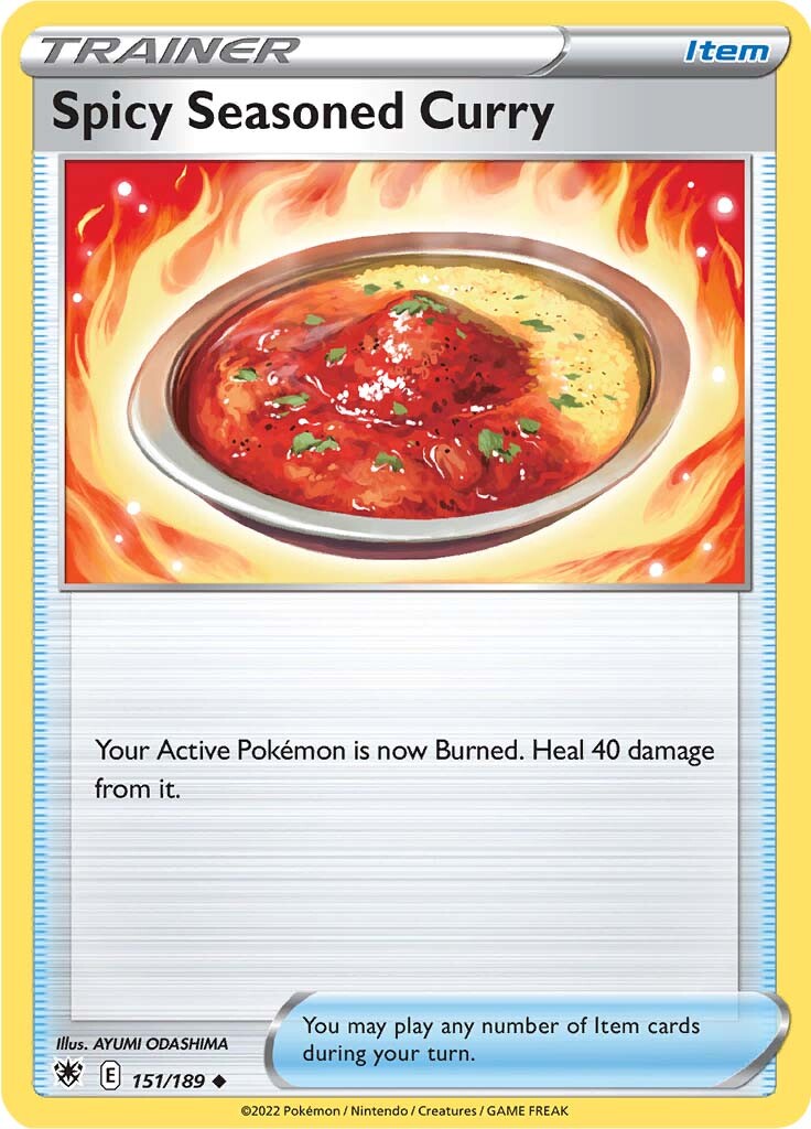 Spicy Seasoned Curry (151/189) [Sword & Shield: Astral Radiance] | Eastridge Sports Cards & Games