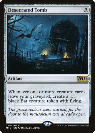 Desecrated Tomb [Core Set 2019] | Eastridge Sports Cards & Games