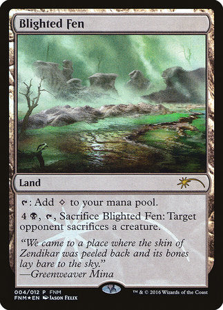 Blighted Fen [Friday Night Magic 2016] | Eastridge Sports Cards & Games