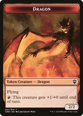 Dragon // Treasure Token [Commander Legends Tokens] | Eastridge Sports Cards & Games