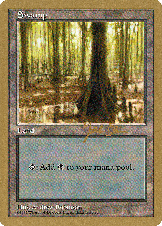 Swamp (js439) (Jakub Slemr) [World Championship Decks 1997] | Eastridge Sports Cards & Games