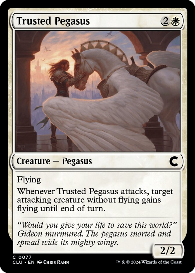 Trusted Pegasus [Ravnica: Clue Edition] | Eastridge Sports Cards & Games