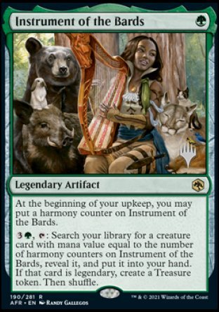 Instrument of the Bards (Promo Pack) [Dungeons & Dragons: Adventures in the Forgotten Realms Promos] | Eastridge Sports Cards & Games