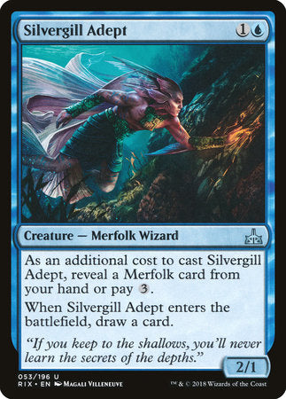Silvergill Adept [Rivals of Ixalan] | Eastridge Sports Cards & Games