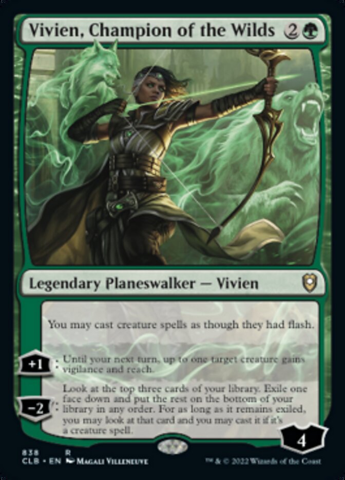 Vivien, Champion of the Wilds [Commander Legends: Battle for Baldur's Gate] | Eastridge Sports Cards & Games