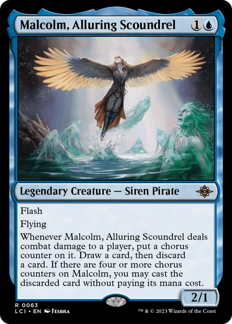 Malcolm, Alluring Scoundrel [The Lost Caverns of Ixalan] | Eastridge Sports Cards & Games