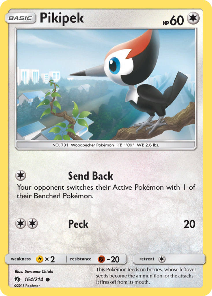 Pikipek (164/214) [Sun & Moon: Lost Thunder] | Eastridge Sports Cards & Games