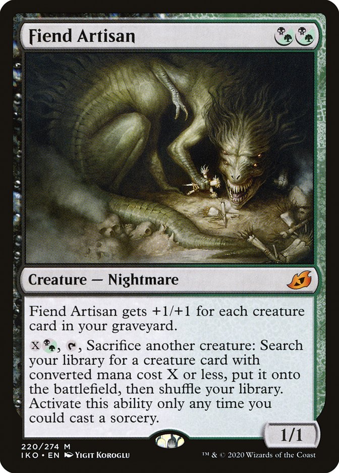 Fiend Artisan [Ikoria: Lair of Behemoths] | Eastridge Sports Cards & Games