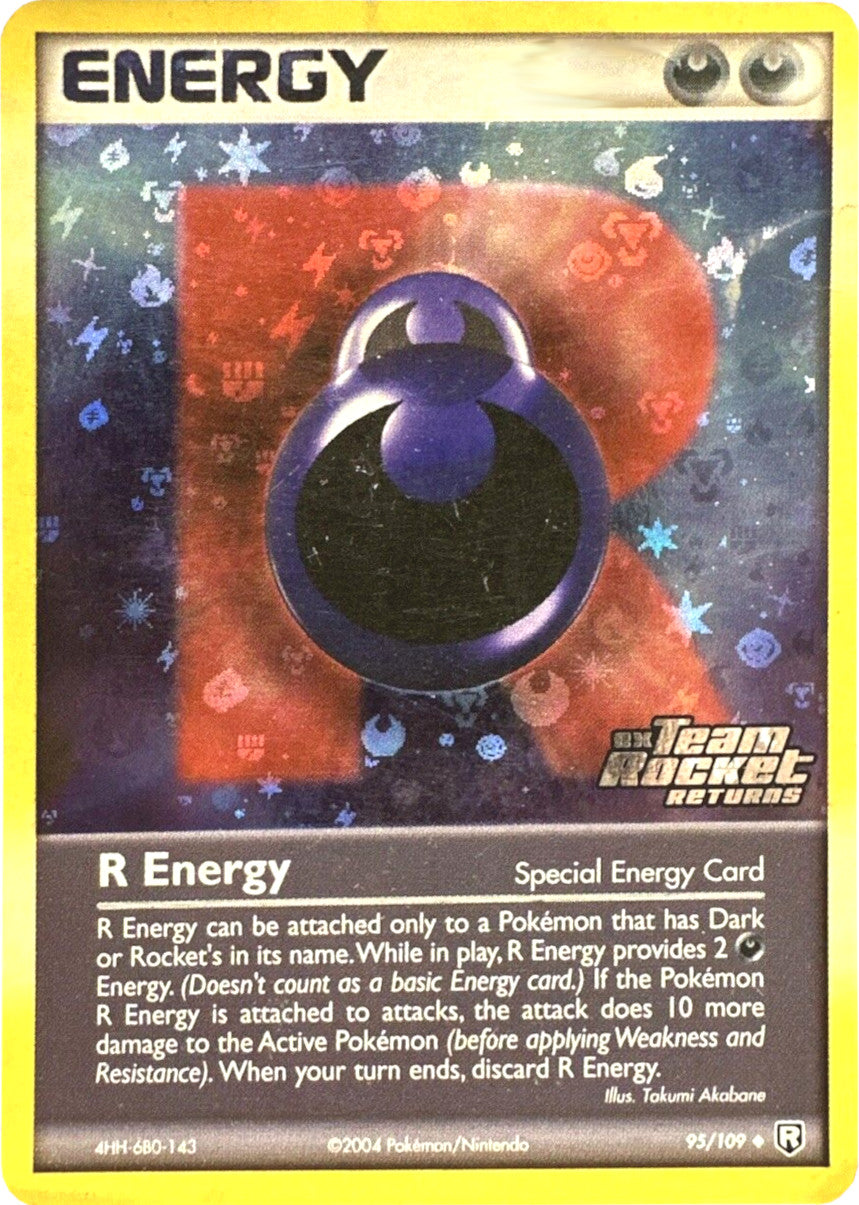 R Energy (95/109) (Stamped) [EX: Team Rocket Returns] | Eastridge Sports Cards & Games