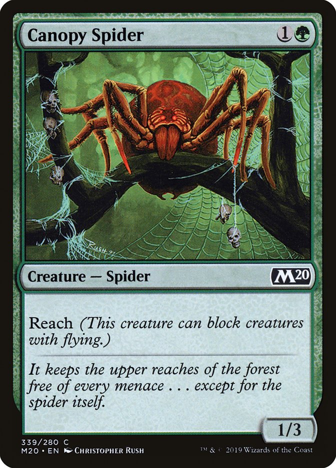 Canopy Spider [Core Set 2020] | Eastridge Sports Cards & Games