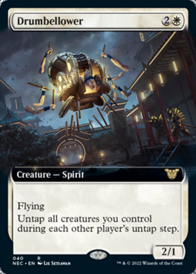 Drumbellower (Extended) [Kamigawa: Neon Dynasty Commander] | Eastridge Sports Cards & Games