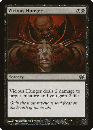 Vicious Hunger [Duel Decks: Garruk vs. Liliana] | Eastridge Sports Cards & Games