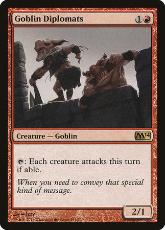 Goblin Diplomats [Magic 2014] | Eastridge Sports Cards & Games