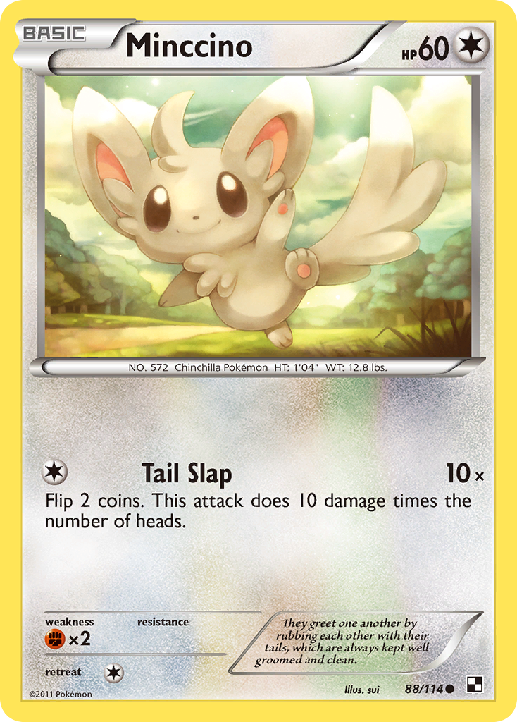 Minccino (88/114) [Black & White: Base Set] | Eastridge Sports Cards & Games