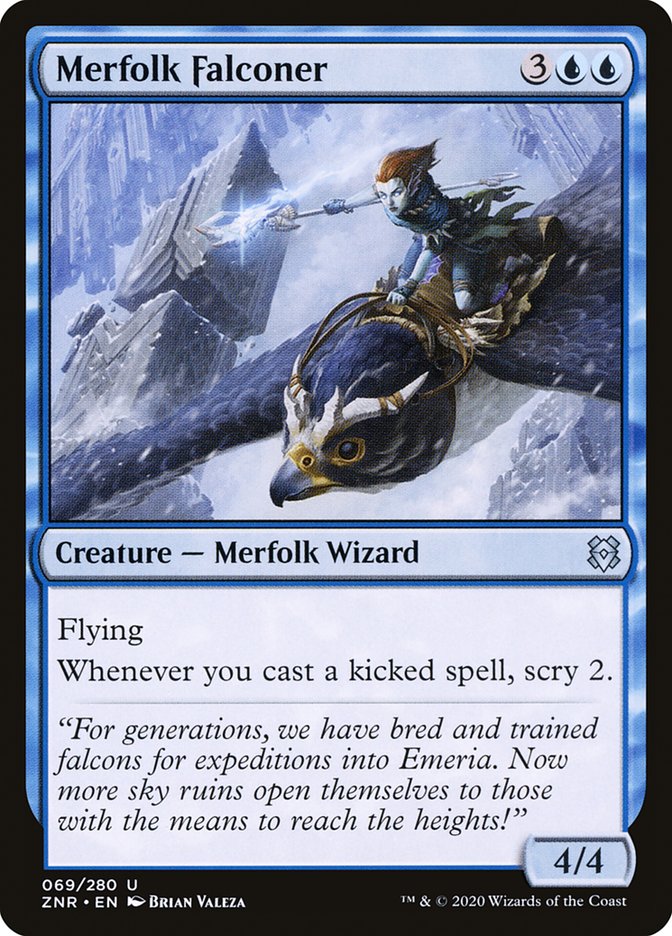 Merfolk Falconer [Zendikar Rising] | Eastridge Sports Cards & Games