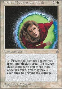 Circle of Protection: Black [Ice Age] | Eastridge Sports Cards & Games