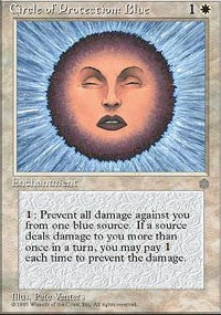 Circle of Protection: Blue [Ice Age] | Eastridge Sports Cards & Games