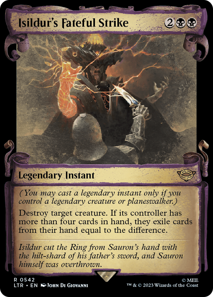 Isildur's Fateful Strike [The Lord of the Rings: Tales of Middle-Earth Showcase Scrolls] | Eastridge Sports Cards & Games