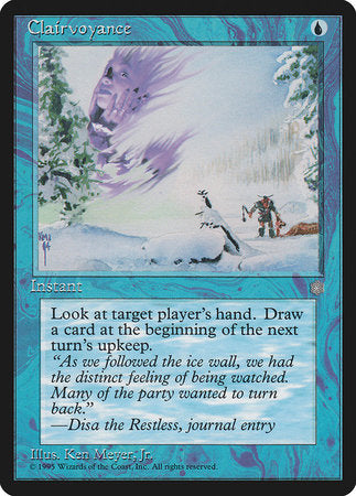 Clairvoyance [Ice Age] | Eastridge Sports Cards & Games