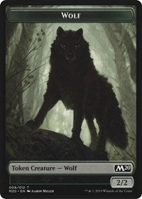 Zombie // Wolf Double-Sided Token [Game Night 2019 Tokens] | Eastridge Sports Cards & Games