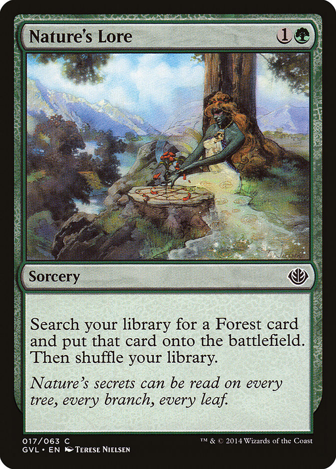 Nature's Lore (Garruk vs. Liliana) [Duel Decks Anthology] | Eastridge Sports Cards & Games