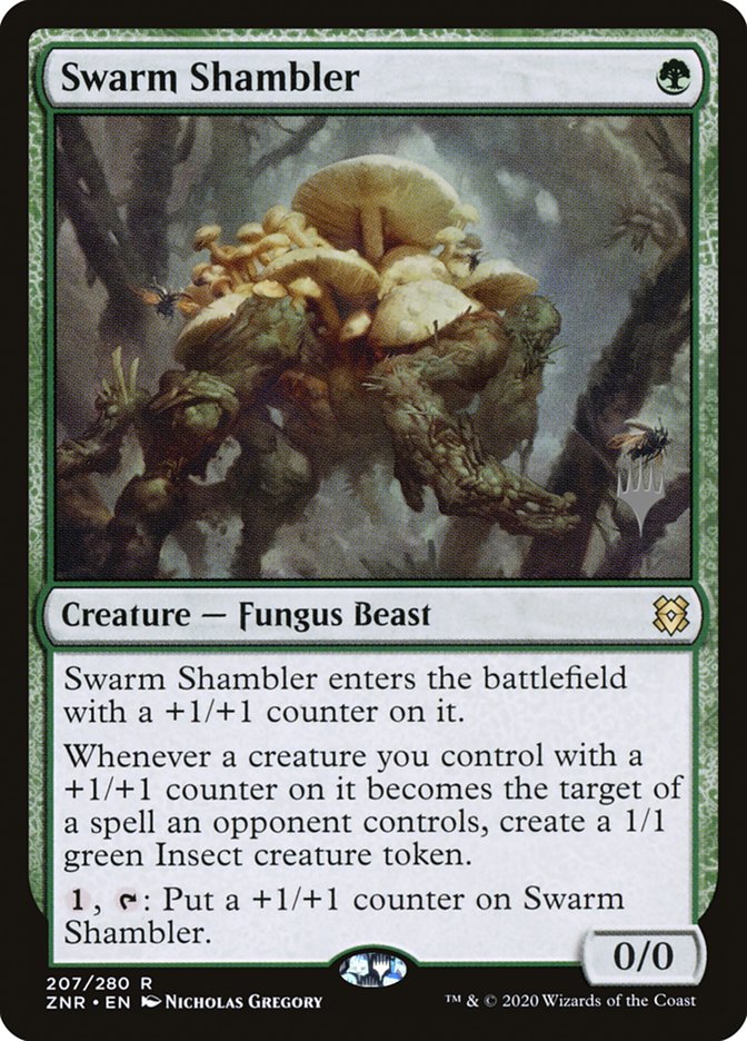 Swarm Shambler (Promo Pack) [Zendikar Rising Promos] | Eastridge Sports Cards & Games