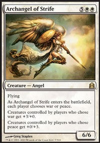 Archangel of Strife [Commander 2011] | Eastridge Sports Cards & Games