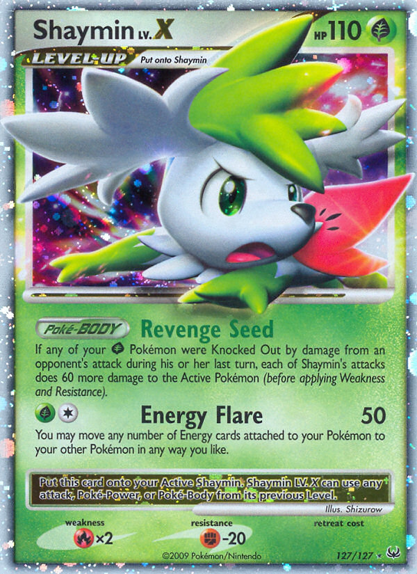 Shaymin LV.X (127/127) [Platinum: Base Set] | Eastridge Sports Cards & Games