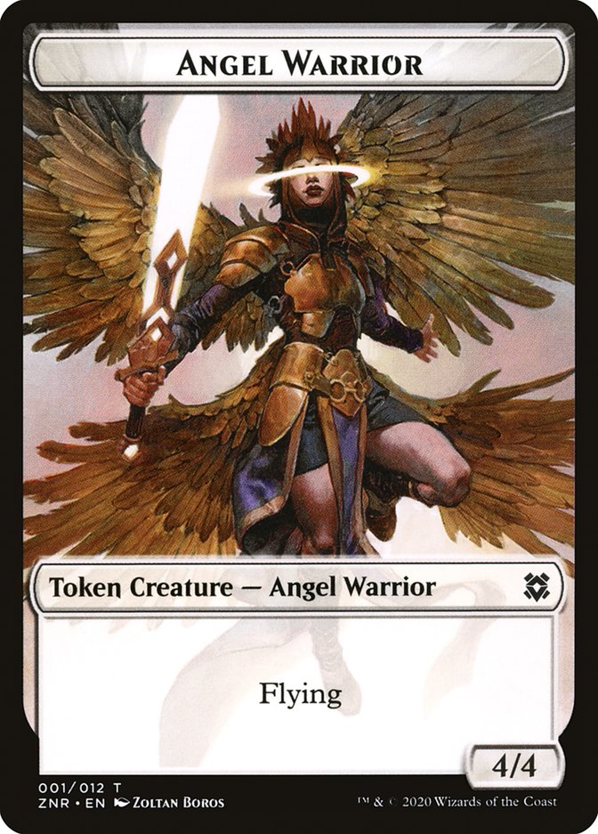 Angel Warrior Token [Zendikar Rising] | Eastridge Sports Cards & Games