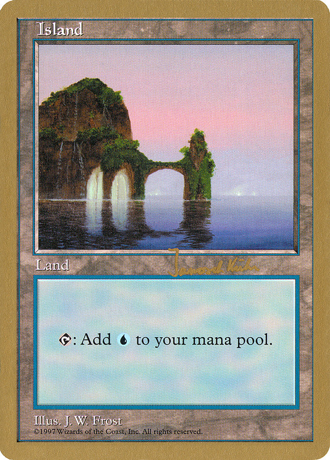 Island (jk434) (Janosch Kuhn) [World Championship Decks 1997] | Eastridge Sports Cards & Games