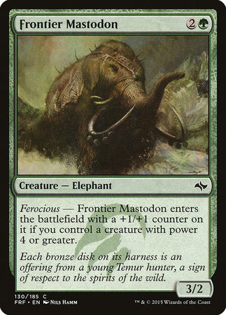 Frontier Mastodon [Fate Reforged] | Eastridge Sports Cards & Games
