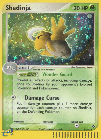 Shedinja (11/97) [EX: Dragon] | Eastridge Sports Cards & Games