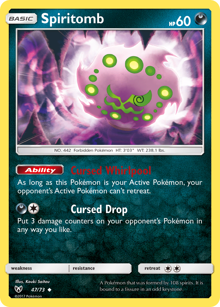 Spiritomb (47/73) [Sun & Moon: Shining Legends] | Eastridge Sports Cards & Games