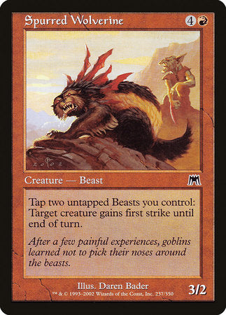 Spurred Wolverine [Onslaught] | Eastridge Sports Cards & Games