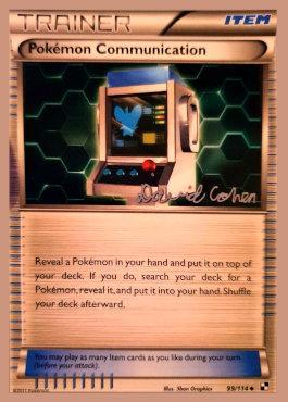 Pokemon Communication (99/114) (Twinboar - David Cohen) [World Championships 2011] | Eastridge Sports Cards & Games