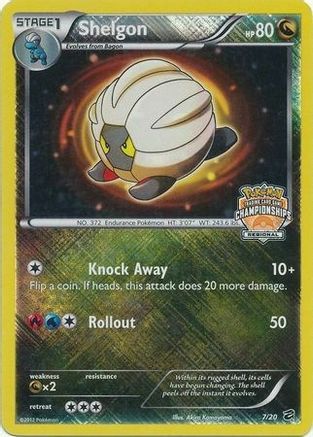 Shelgon (7/20) (Regional Championship) [Black & White: Dragon Vault] | Eastridge Sports Cards & Games