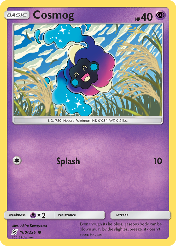 Cosmog (100/236) [Sun & Moon: Unified Minds] | Eastridge Sports Cards & Games