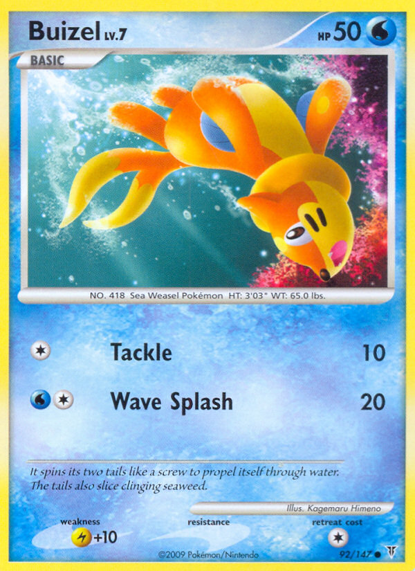 Buizel (92/147) [Platinum: Supreme Victors] | Eastridge Sports Cards & Games