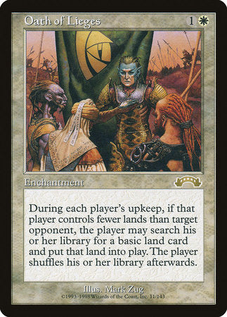 Oath of Lieges [Exodus] | Eastridge Sports Cards & Games