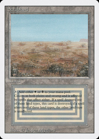 Scrubland [Revised Edition] | Eastridge Sports Cards & Games